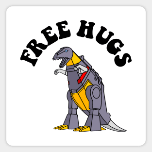 GRIMLOCK : Transformers GEN 1 - free hugs Magnet